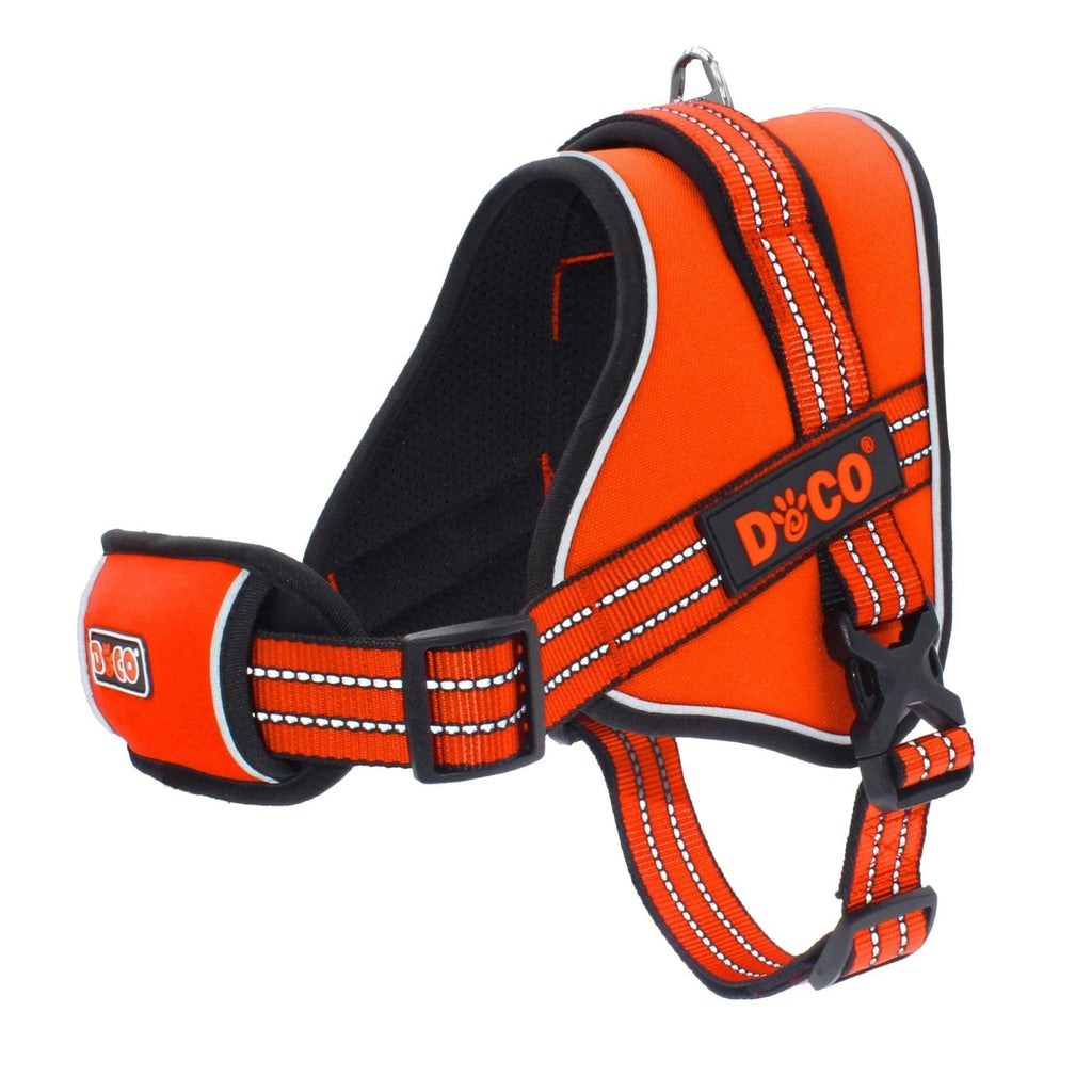 Doco Pet Supplies Doco Vertex Power Harness Previous - Safety Orange - XS