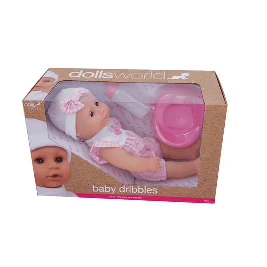 Dolls World Dolls Baby Dribbles 25Cm (10")