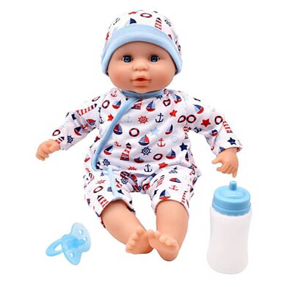 Dolls World Dolls Baby Joy 15`` Boy Blue Outfit