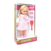 Dolls World Dolls Charlotte - 36Cm (14") Soft Bodied Girl Doll With Hair- Pink Dress