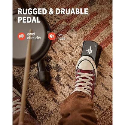 Donner drum kits Donner - DED-80P 5 Drums 3 Cymbals with Drum Throne/ Sticks - EC6756