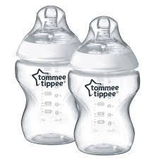 Tommee Tippee - Closer to Nature Feeding Bottle, 260ml x 2 - Girl