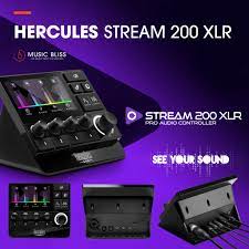 Hercules- Stream 200 XLR HER-STREAM-200XLR-PRO-CNTRLR