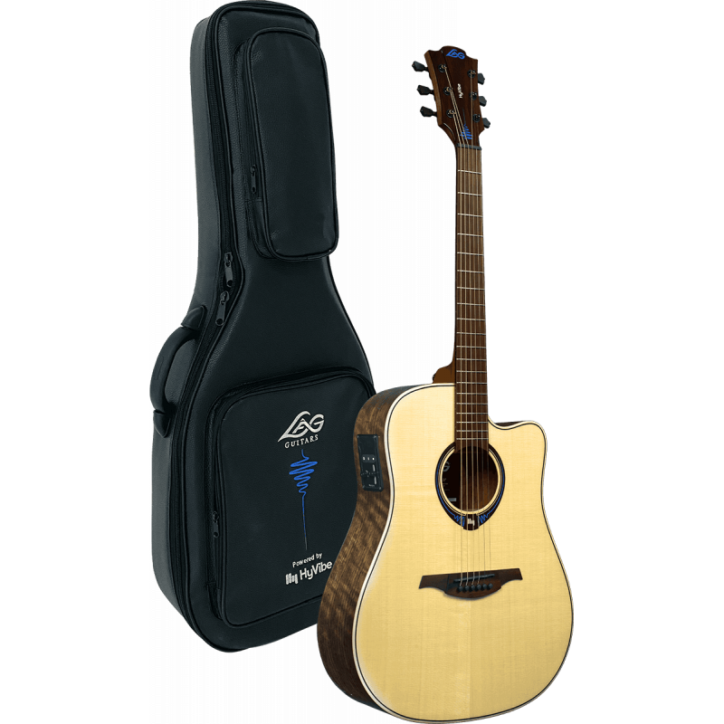 Lag HyVibe THV20DCE Tramontane Acoustic-Electric Guitar