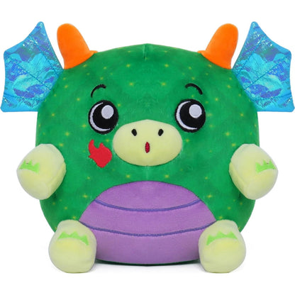 Dream Beams Plush Toys Dream Beams - Wave 3, Draco the dragon (12"/30cm) - Vacuum Pack w/ hangtag
