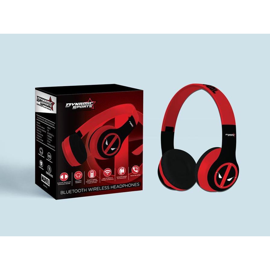 Dynamic Sports Electronics DISNEY Deadpool Headphones
