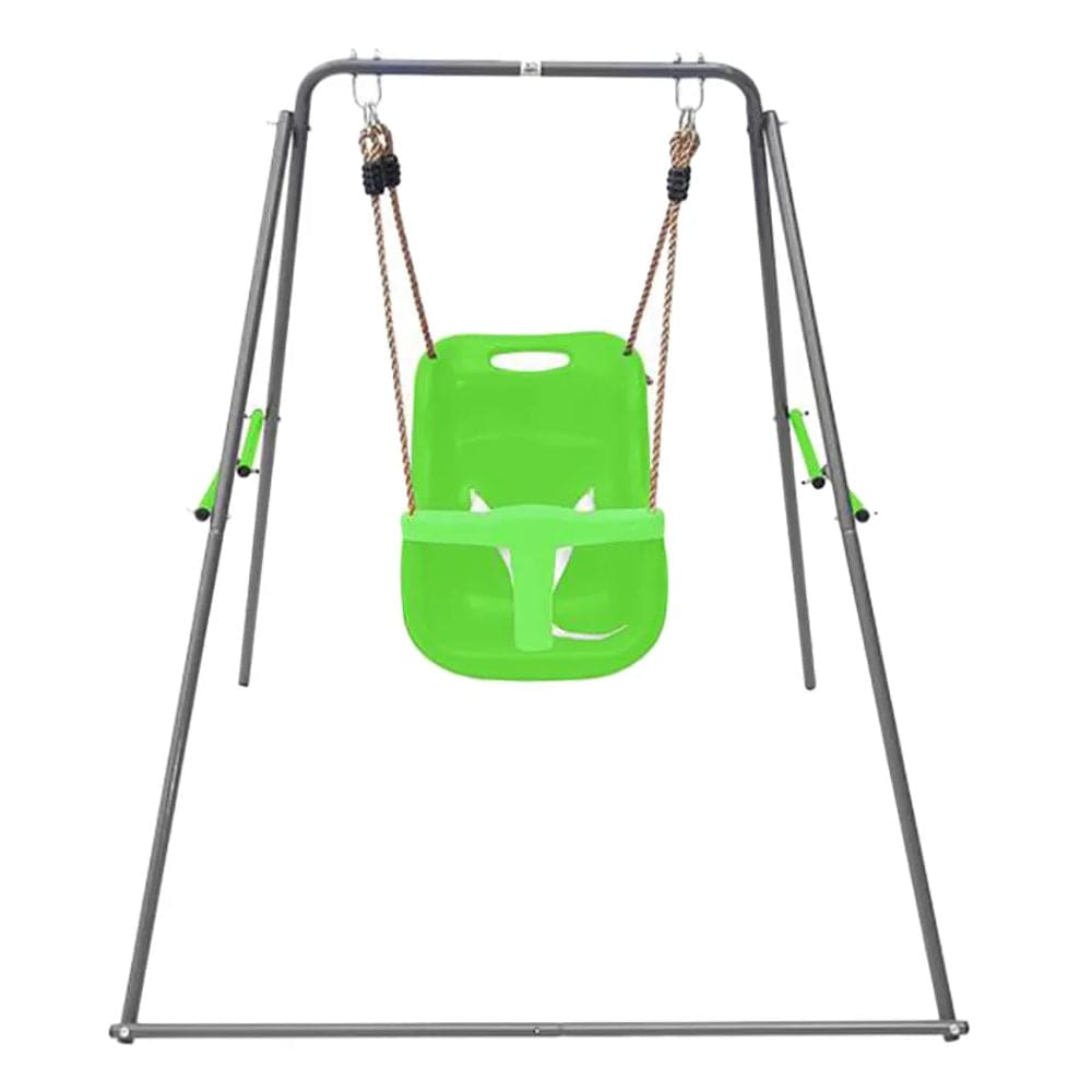 Dynamic Sports Outdoor Dynamic Sports - Baby Panda Metal Swing Set