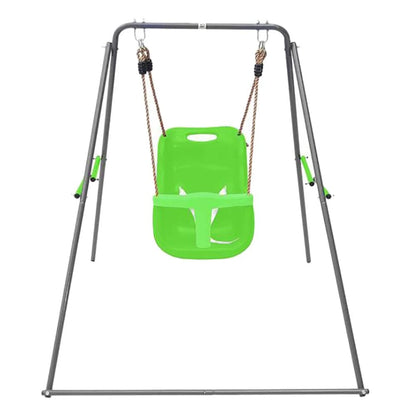 Dynamic Sports Outdoor Dynamic Sports - Baby Panda Metal Swing Set