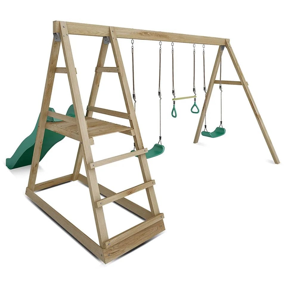 Dynamic Sports Outdoor Dynamic Sports - Gila Woodpecker Wooden Swing Set