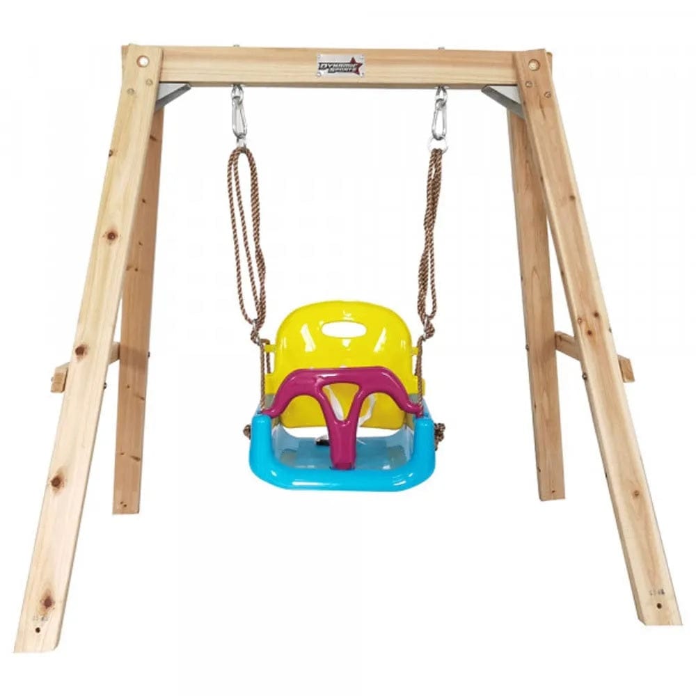 Dynamic Sports Outdoor Dynamic Sports - Growing Giraffe Wooden Swing Set