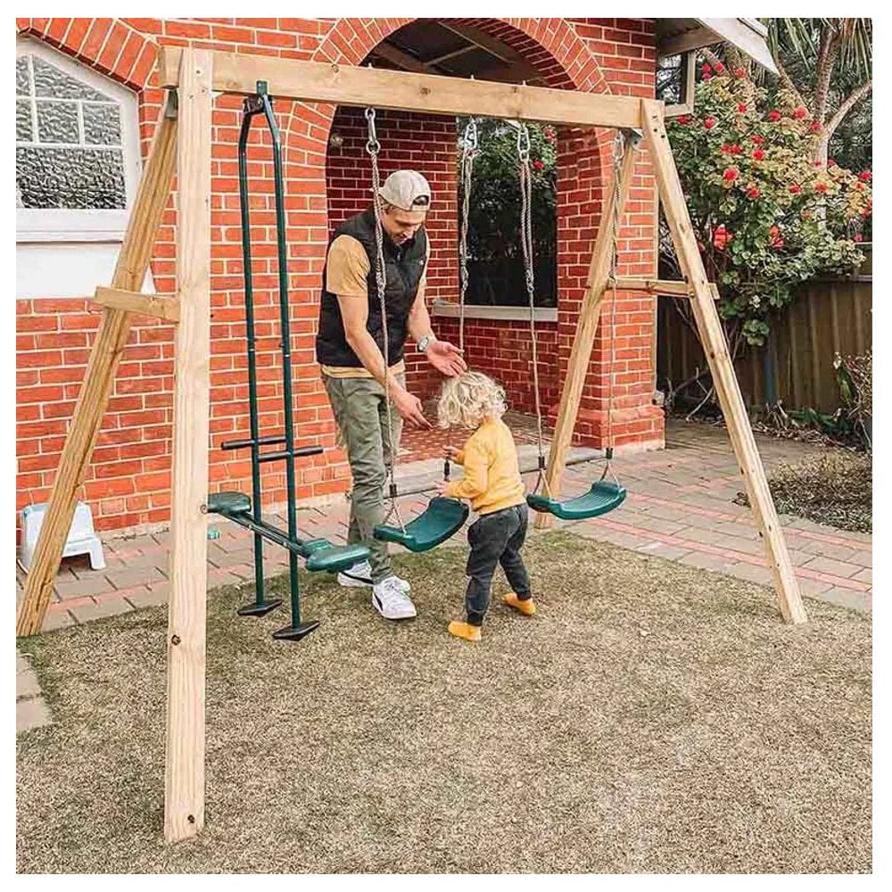 Dynamic Sports Outdoor Dynamic Sports - Hamster Wooden Swing Set