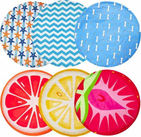 سجادة تبريد Duvo+ دائرية بألوان وأنماط مختلفة