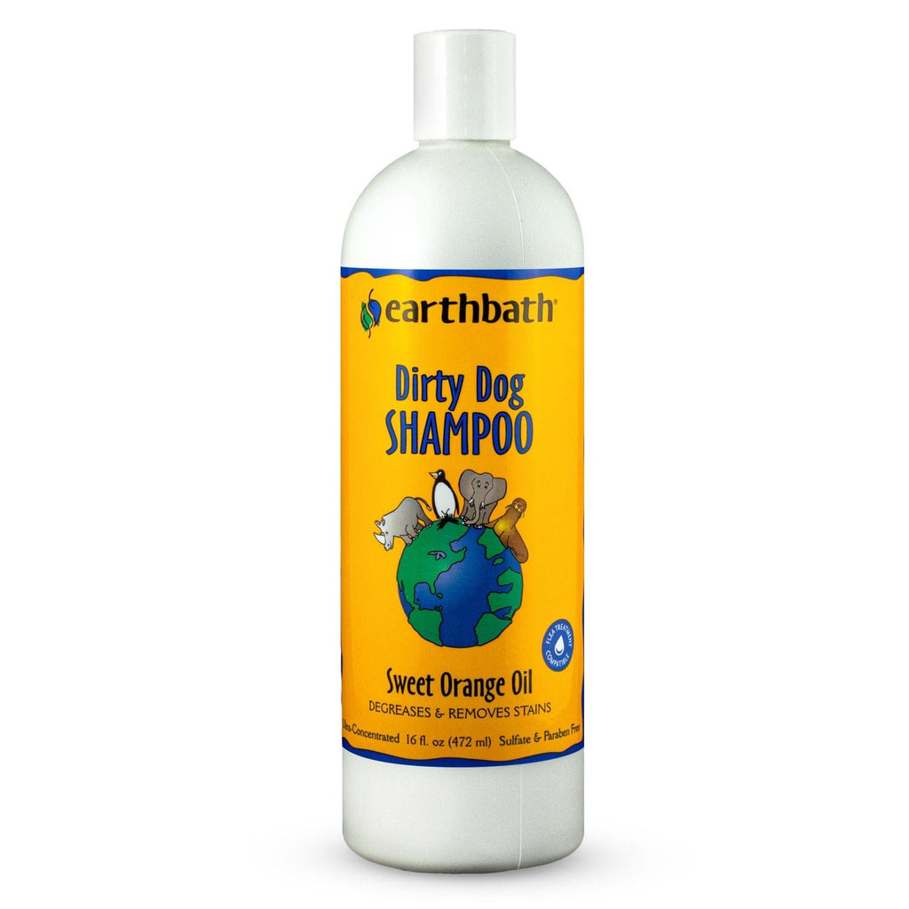 earthbath Pet Supplies earthbath® Dirty Dog Shampoo Sweet Orange Oil, 16 oz