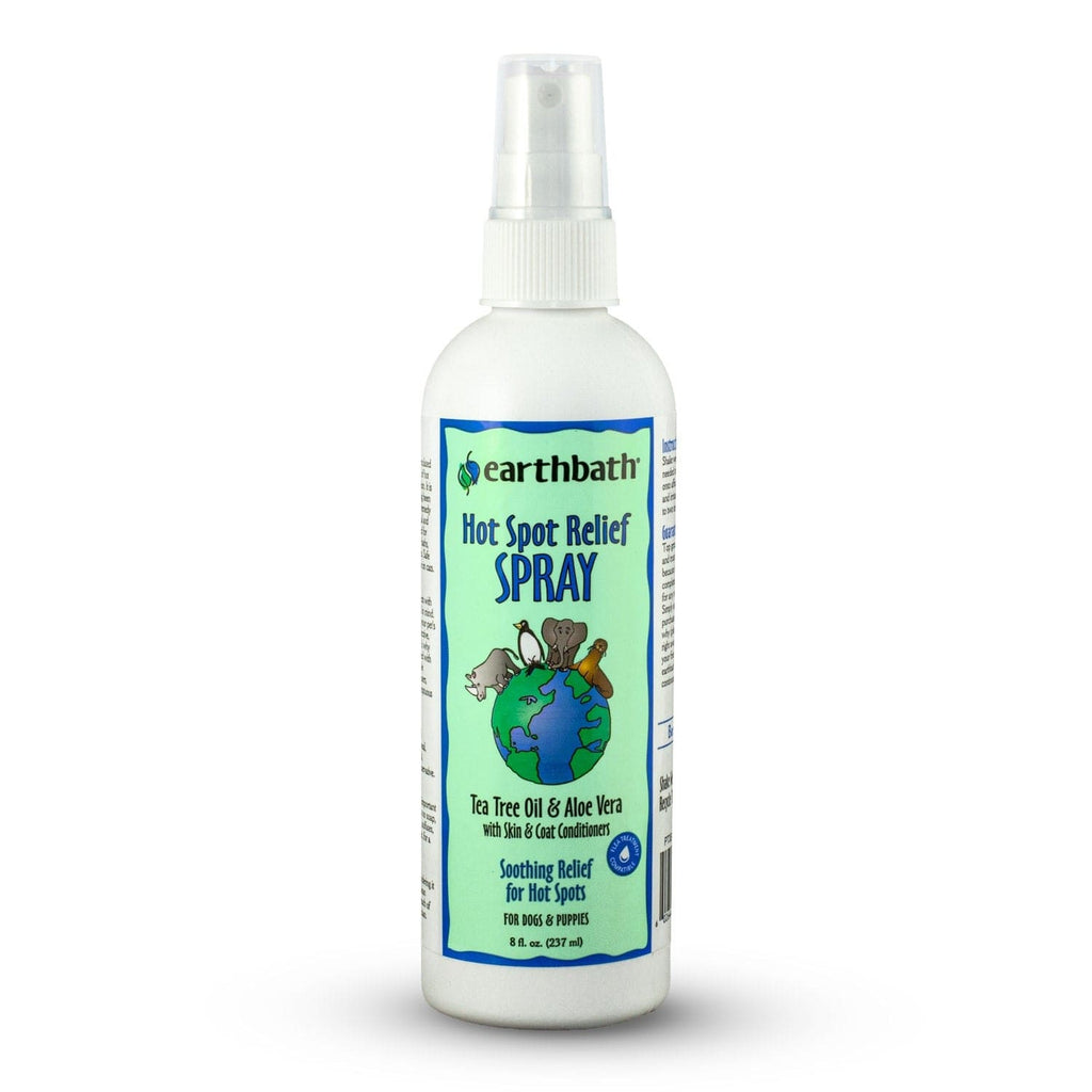 earthbath Pet Supplies earthbath® Hot Spot Relief Spray, Tea Tree Oil & Aloe Vera, 8 oz