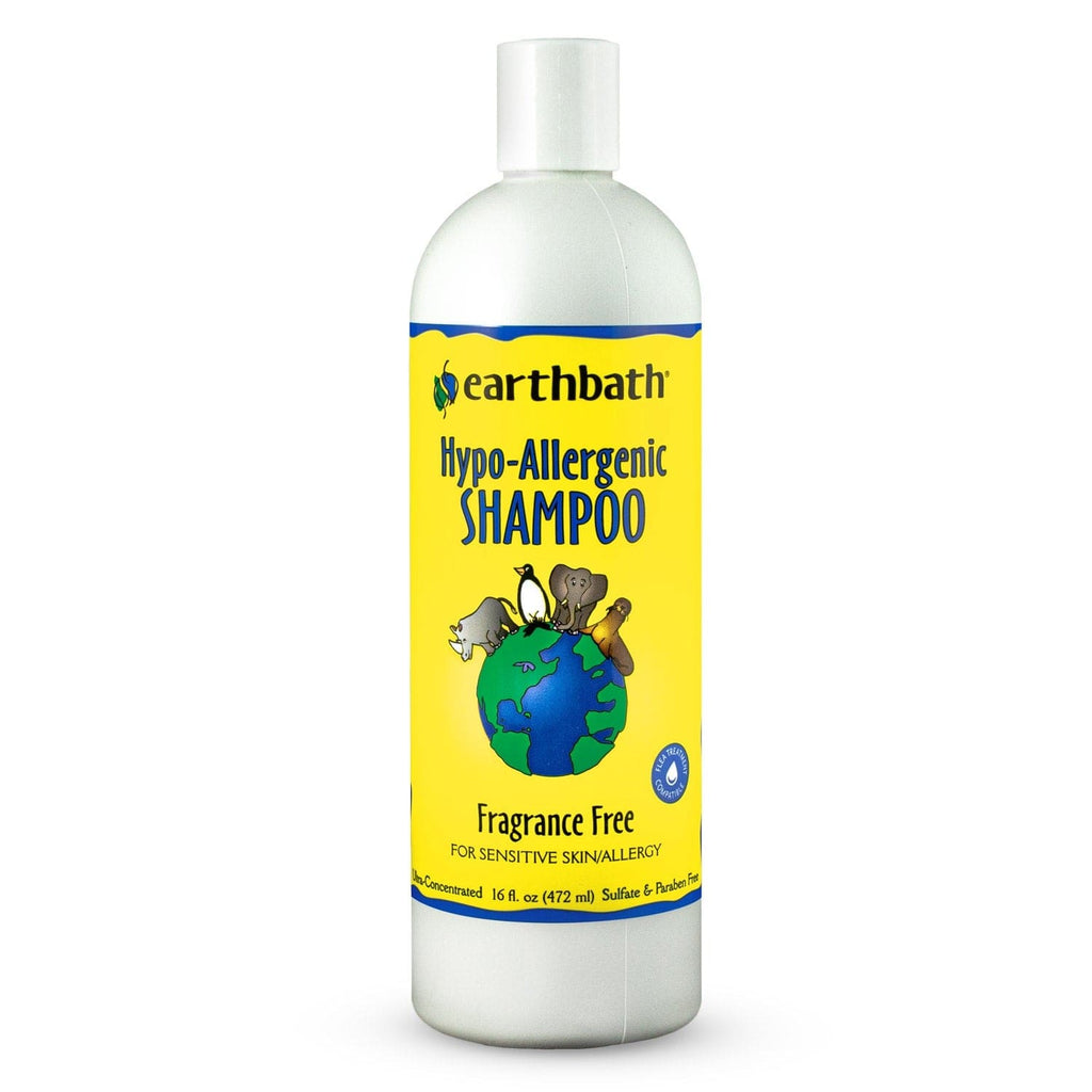 earthbath Pet Supplies earthbath® Hypo-Allergenic Shampoo, Fragrance Free, 16 oz