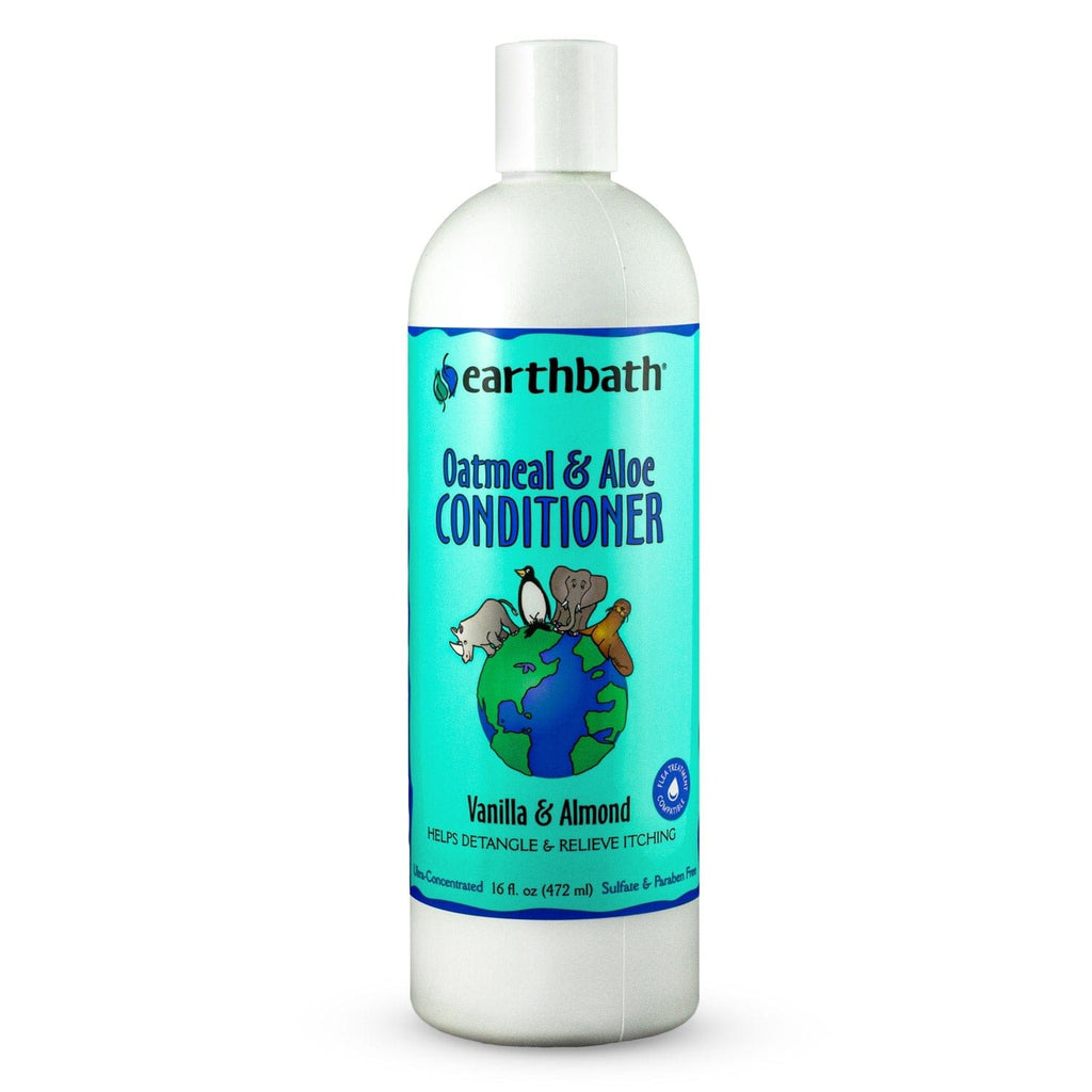earthbath Pet Supplies earthbath® Oatmeal & Aloe Conditioner, Vanilla & Almond, 16 oz