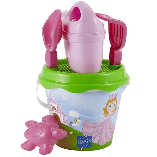 Ecoiffier Arts & Crafts ECOIFFIER - BEACH 17 CM UNICORN IML BUCKET WITH ACCESSORIES