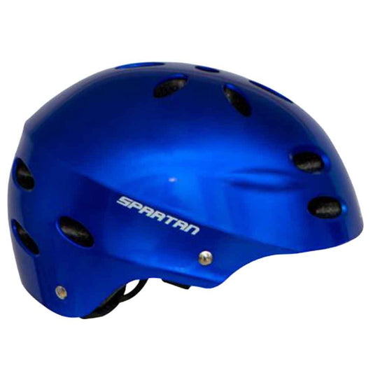 Spartan Helmet (Glossy Blue) - L-58-62cm