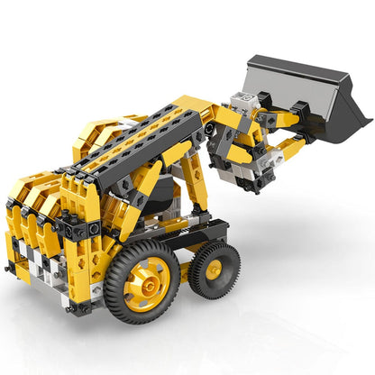 Engino Educational set Creative Builder Backhoe Loader Machinery Set