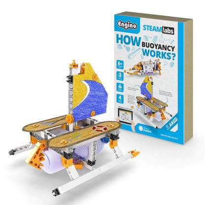 Engino Educational set Creative Builder  How Buoyancy Works?