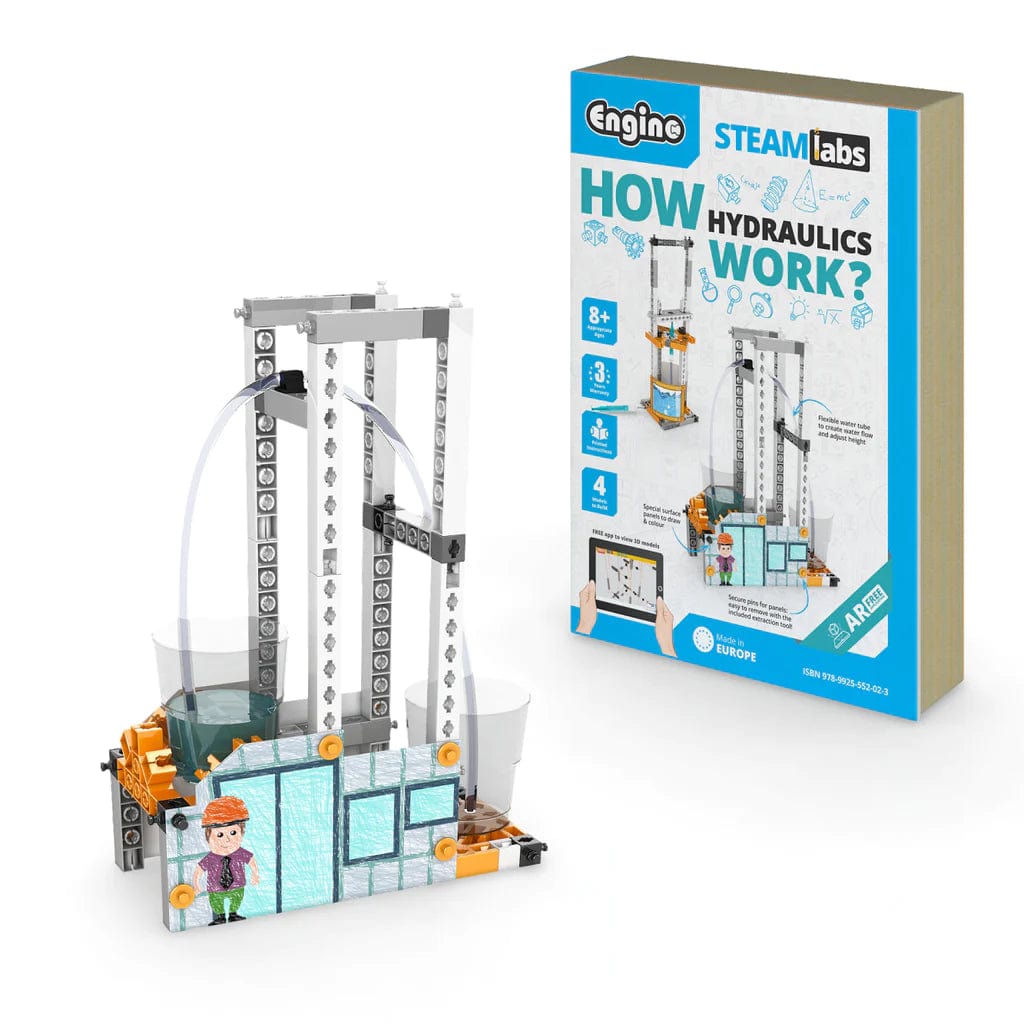 Engino Educational set Creative Builder How Hydraulics Work?