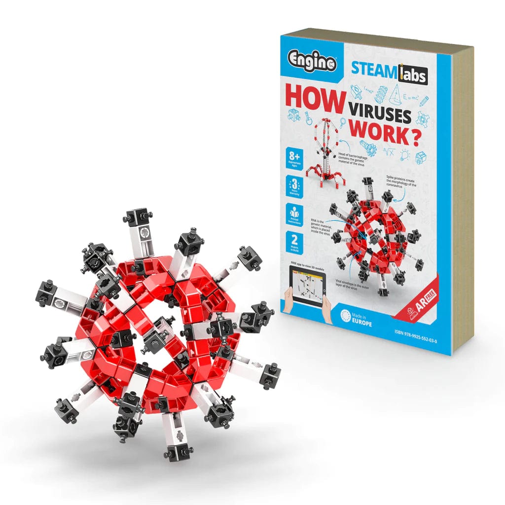 Engino Educational set Creative Builder How Viruses Work?