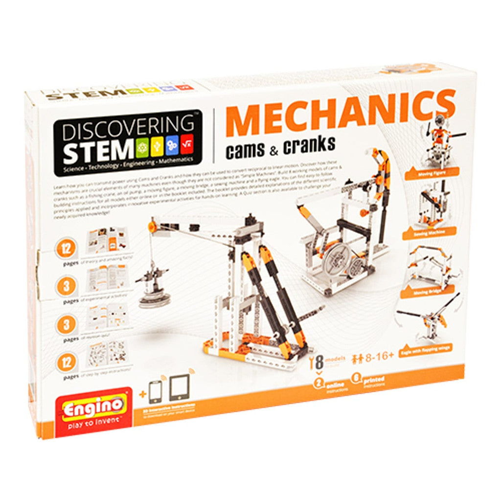 Engino Educational set Stem Mechanics: Cams & Cranks
