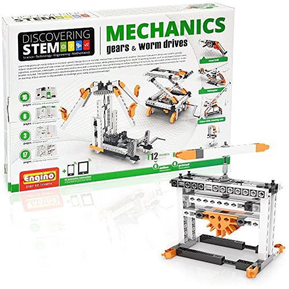 Engino Educational set Stem Mechanics: Gears & Worm Drives