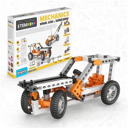 Engino Educational set Stem Mechanics: Wheels, Axles & Inclined Planes