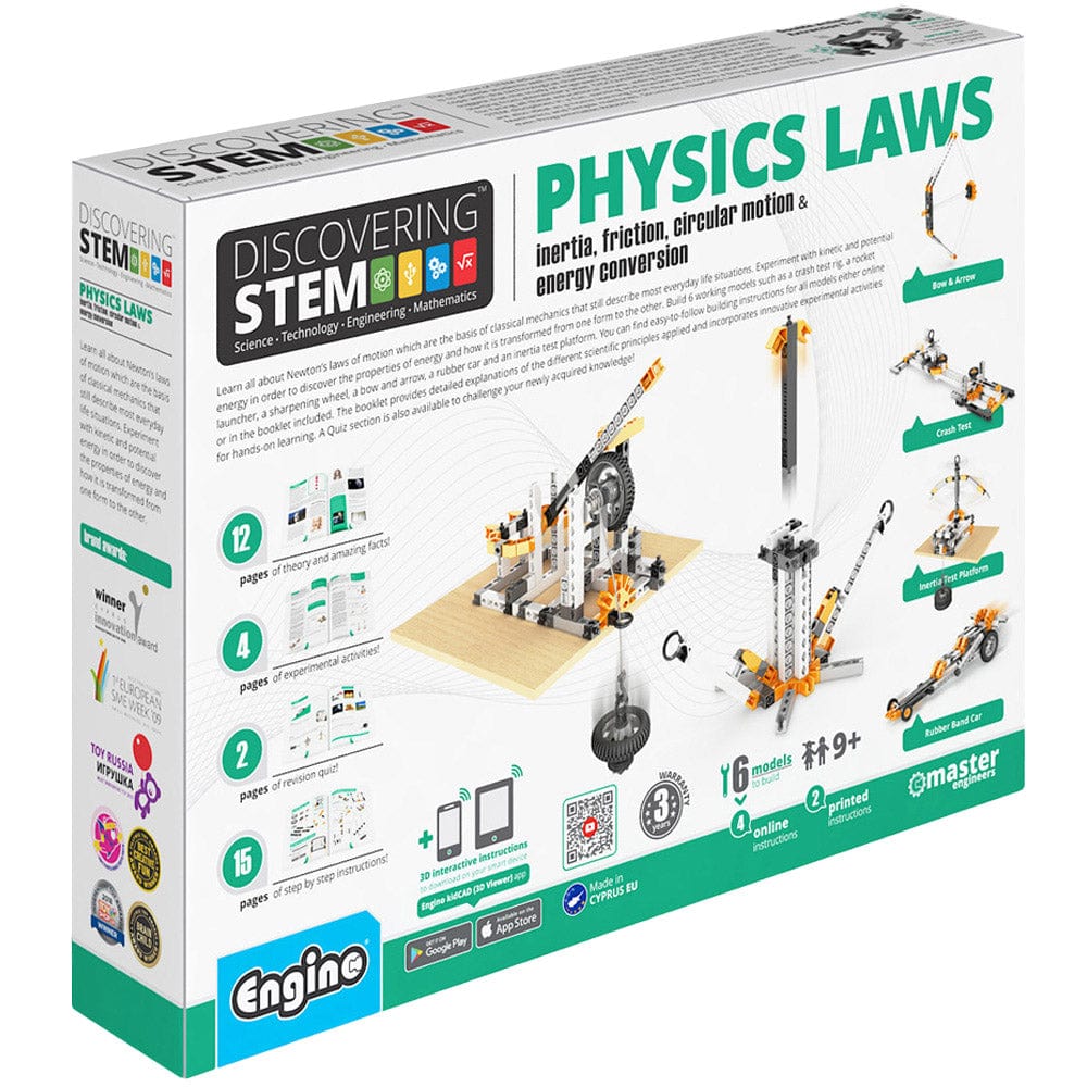 Engino Educational set Stem Newton's Laws & Inclined Planes