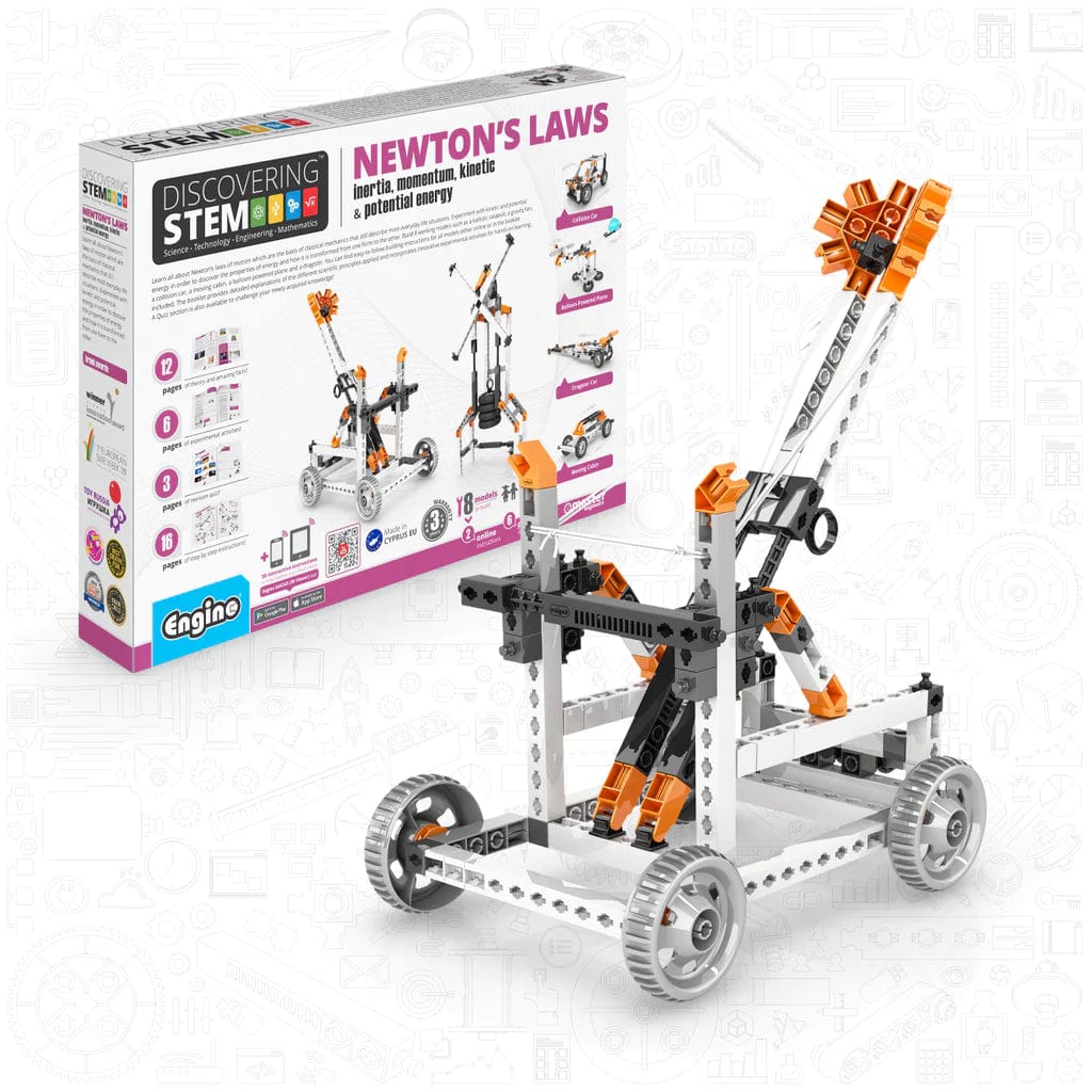 Engino Educational set Stem Newton'S Laws: Inertia, Momentum, Kinetic & Potential Energy