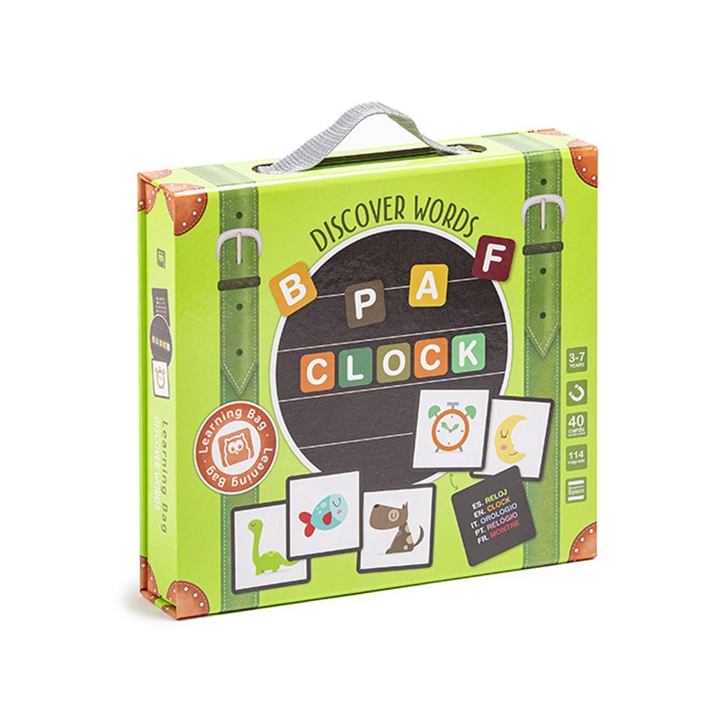 Eurekakids Toys Magnetic Discover Words
