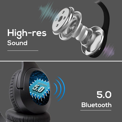 Eazy Kids - Bluetooth 5.4 Wireless Headset - Black