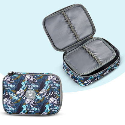 Eazy Kids - 18" Trolley Backpack With Lunch & Pencil Bag - T-Rex