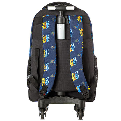 Eazy Kids - 18" 4 Wheel Trolley School Set With Lunch Bag And Pencil Case – Gamer Edition