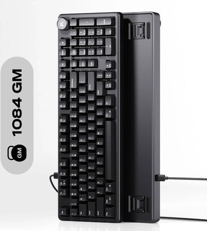 Cybeart Akula 99 Lite - Compact Full Size Wired RGB Gaming Keyboard - Black