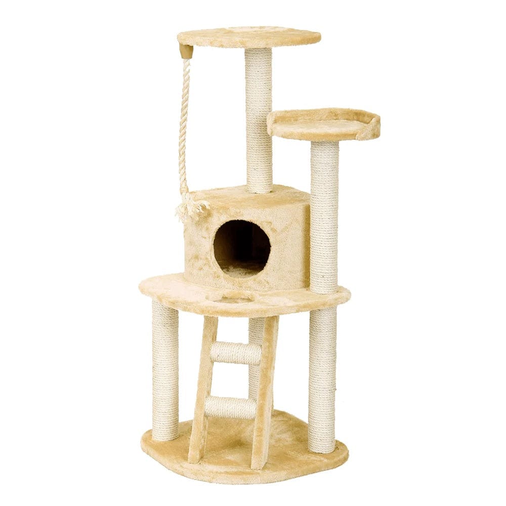 Fauna Pet Supplies Fauna Almerich Cat Play Tower - Beige