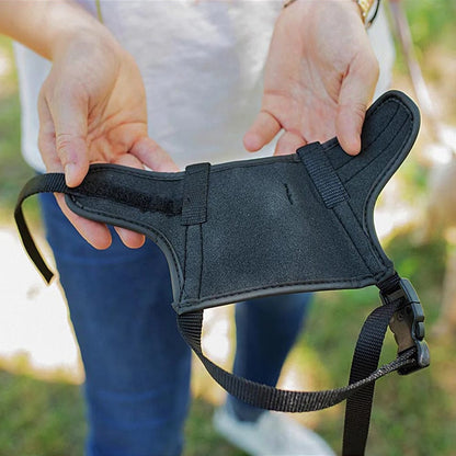 Ferplast Pet Supplies Ferplast Adjustable Padded Dog Muzzle Safe - Extra Large/Black