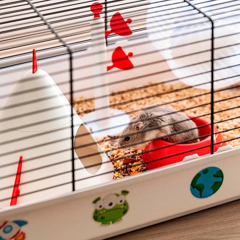 Ferplast Pet Supplies Ferplast Cage Criceti 9 Space - Cute Hamster Cage