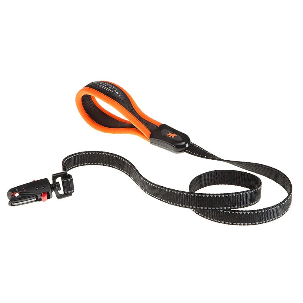 Ferplast Dual G20/110 Nylon Dog Leash - Orange, image size:1000x1000