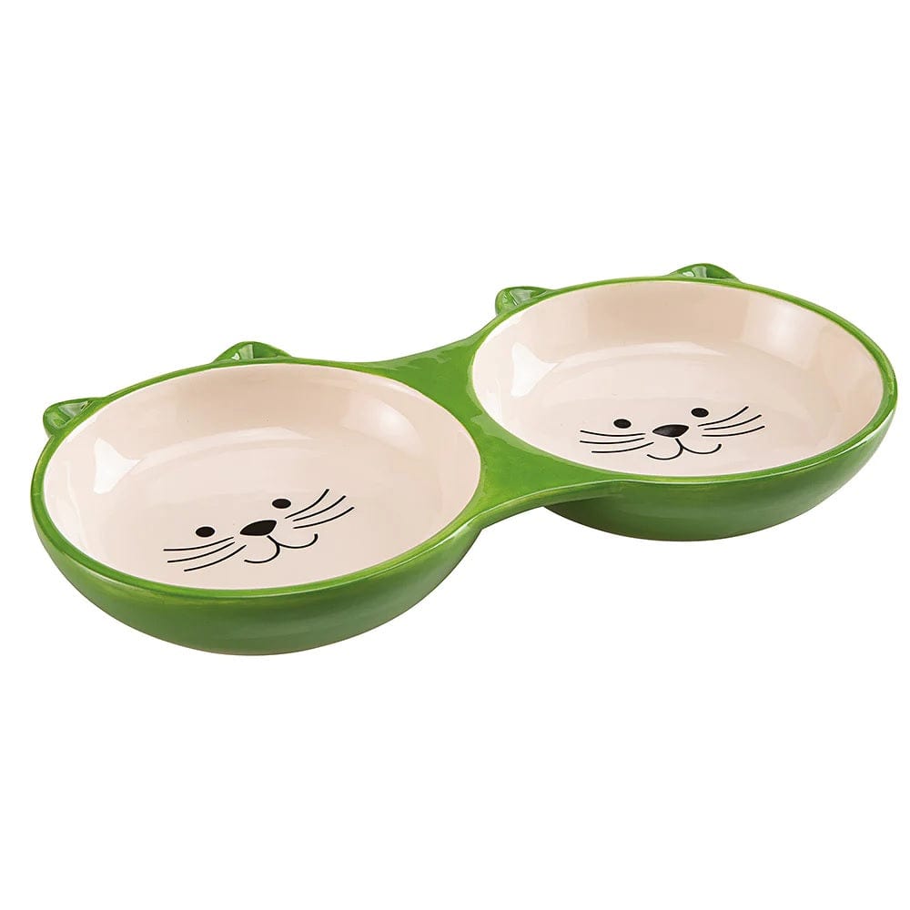Ferplast Pet Supplies Ferplast Izar Double Ceramic Bowl
