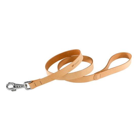 Ferplast Pet Supplies Ferplast Natural G15/120 Leather Dog Leash - Natural Beige