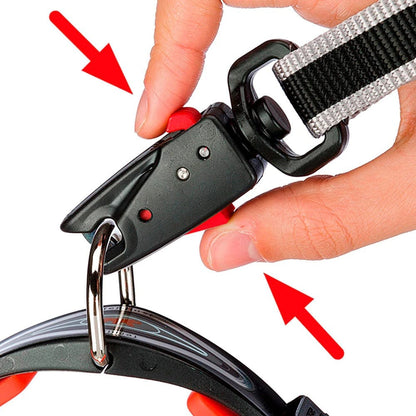 Ferplast Pet Supplies Ferplast Sport Dog Matic G Padded Dog Leash G20/120 - Fuchsia