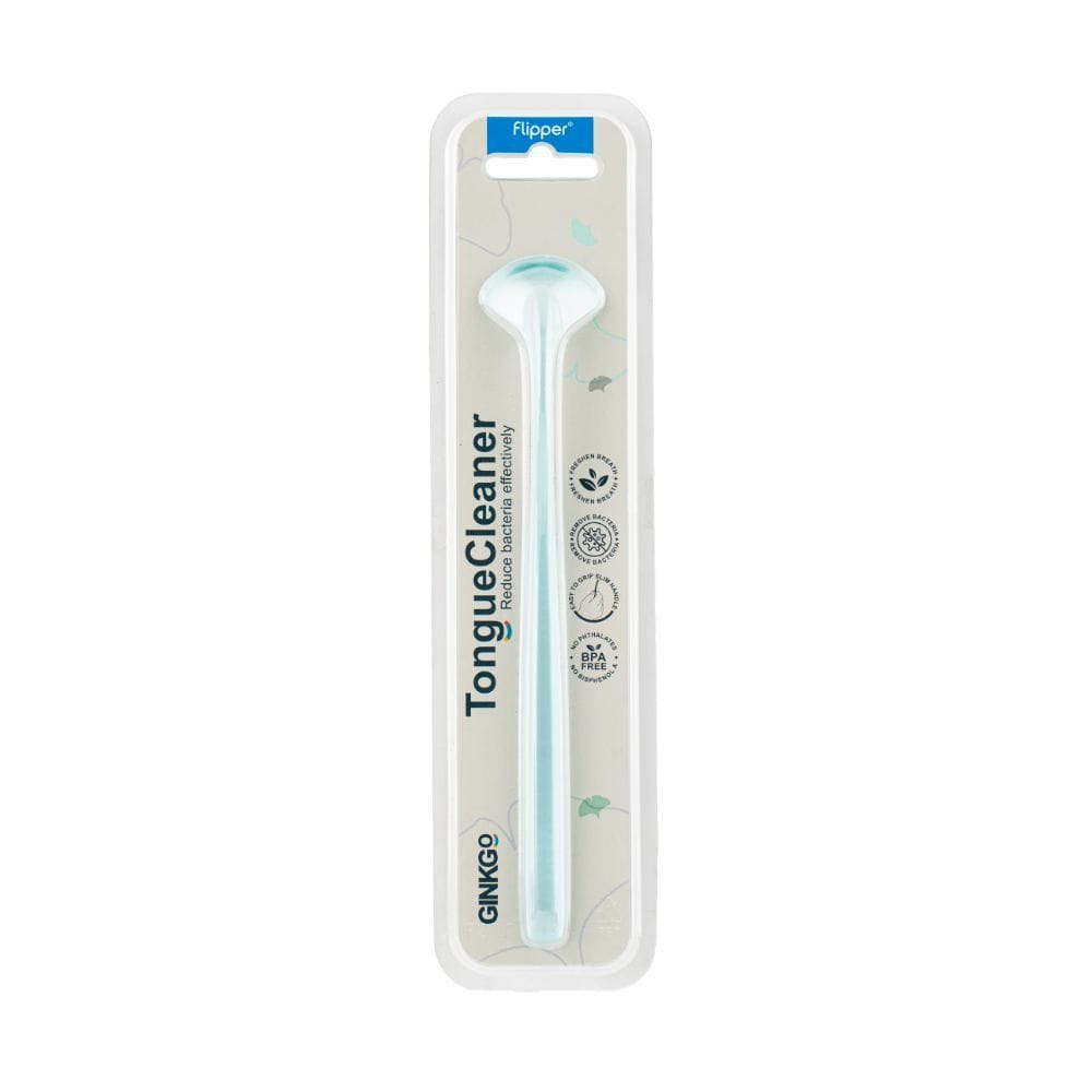 Flipper Bathroom accessories Tongue Cleaner  Flp Ginkgo / Icy Blue