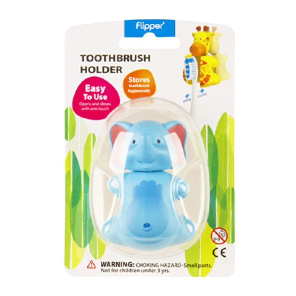 Flipper Bathroom accessories Toothbrush Cover  Flp Fun Animal / Elephant