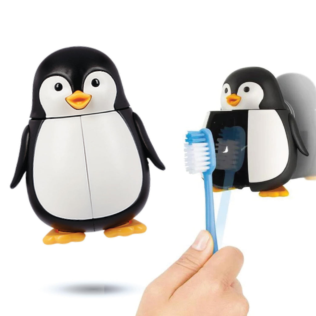 Flipper Bathroom accessories Toothbrush Cover  Flp Fun Animal / Penguin