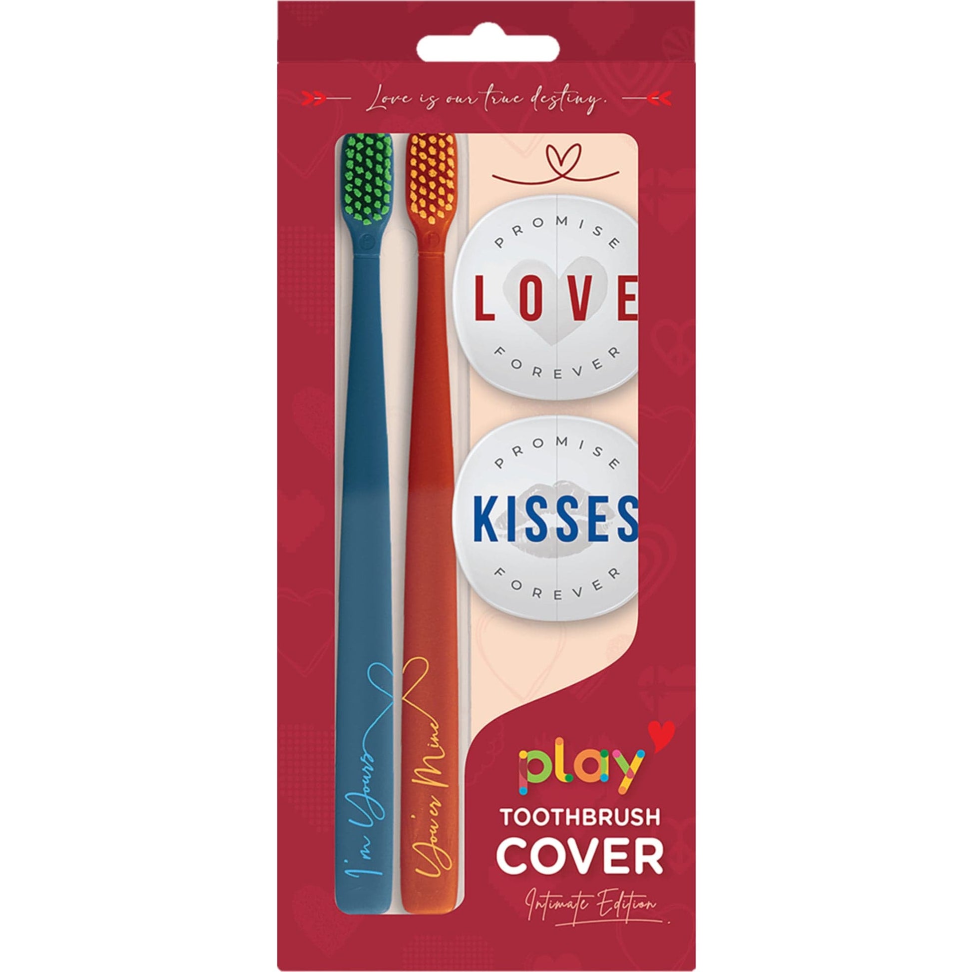 Flipper Bathroom accessories Toothbrush Cover & Toothbrush Flp Play Ilove 2in1 Combo Pack / Testimony