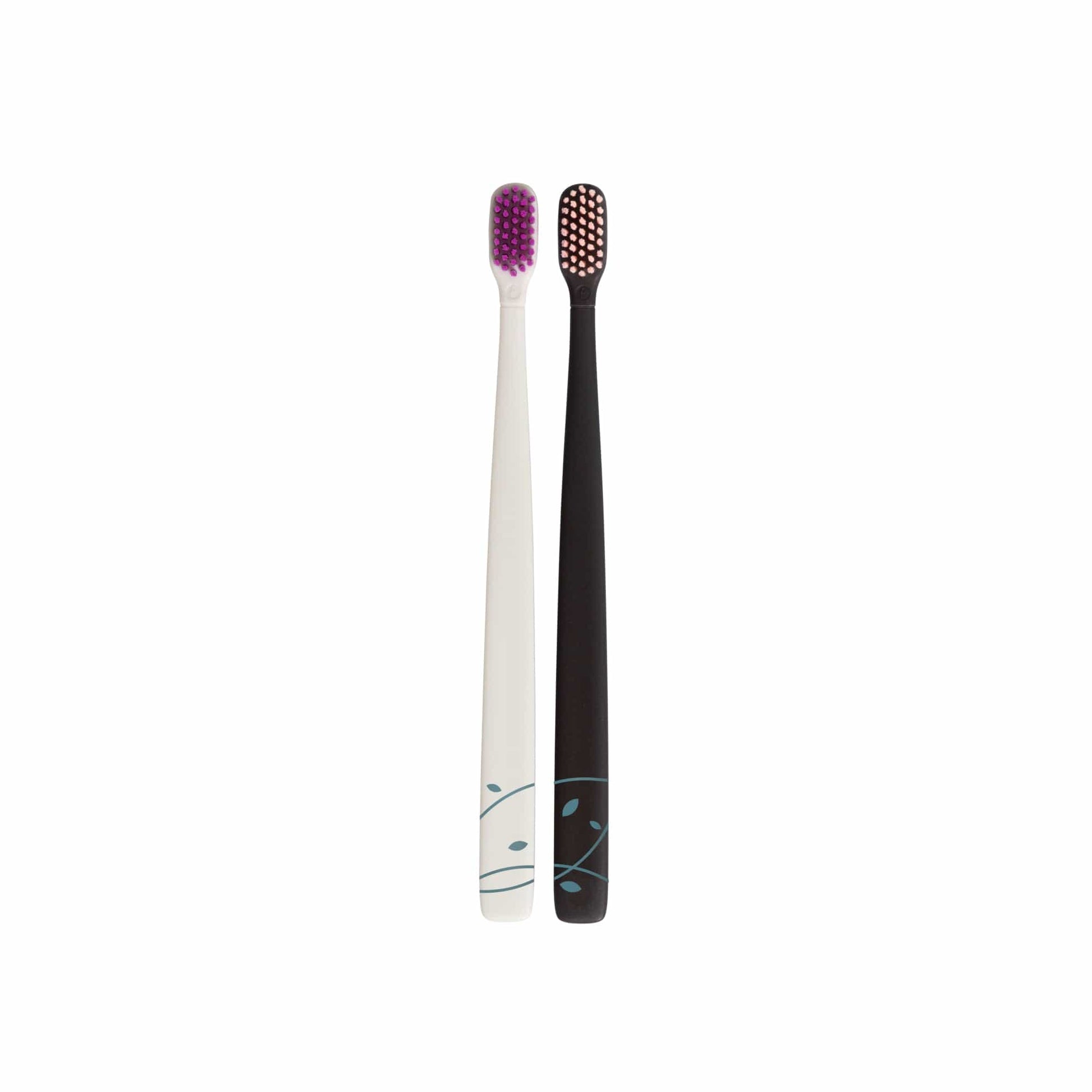 Flipper Bathroom accessories Toothbrush Flp Twigo Adults / Charcoal Brown & Pepper White
