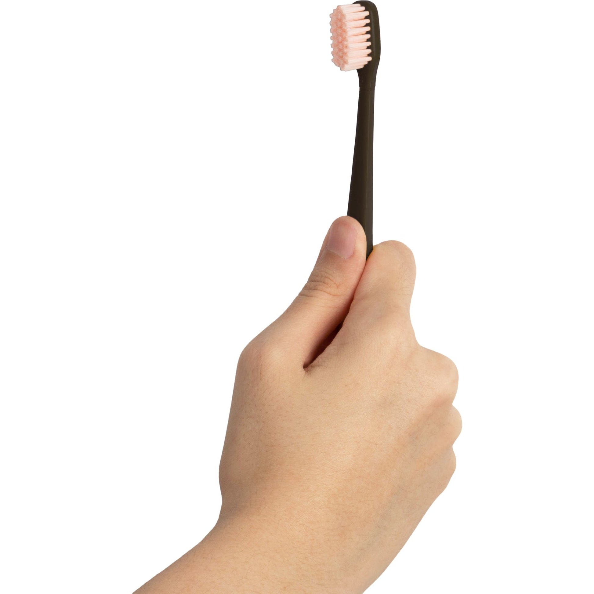 Flipper Bathroom accessories Toothbrush Flp Twigo Adults / Charcoal Brown & Pepper White