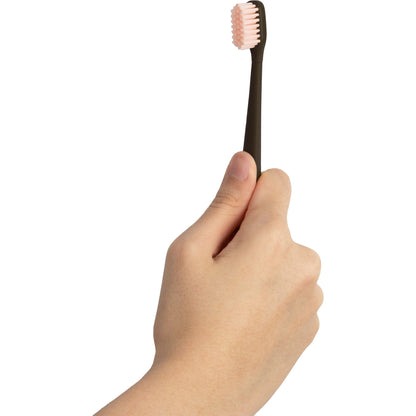 Flipper Bathroom accessories Toothbrush Flp Twigo Adults / Charcoal Brown & Pepper White